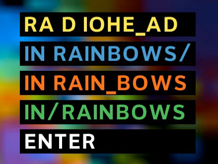 Radiohead in Rainbows